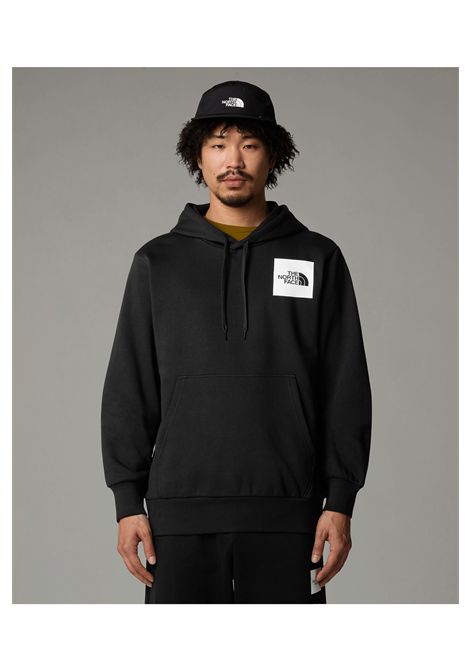 Felpa The North Face Fine con Cappuccio Nero Uomo THE NORTH FACE | Felpe | NF0A89EU-JK3